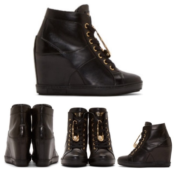 Versace Shoes - Authentic Versace leather sneaker size 6